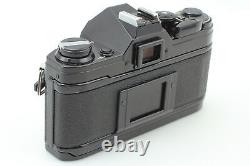 N MINT Canon AE-1 Black 35mm SLR Film Camera New FD 50mm f1.8 Lens From Japan