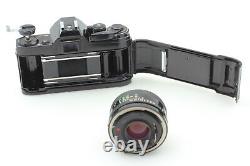 N MINT Canon AE-1 Black 35mm SLR Film Camera New FD 50mm f1.8 Lens From Japan