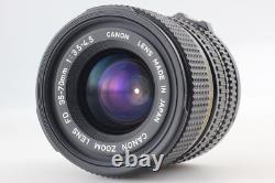 N MINT+++ Canon AE-1 Program 35mm Film Camera NFD 35-70mm f/3.5-4.5 Lens JAPAN