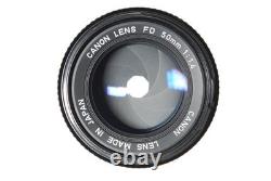 N MINT+ Canon AE-1 Program 35mm Film Camera NFD 50mm f/1.4 Lens From JAPAN