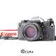 N MINT Canon AE-1 Program 35mm film Camera body NEW FD 50mm F1.4 Lens JAPAN