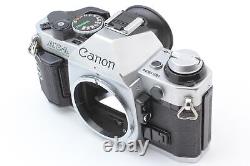 N MINT Canon AE-1 Program Silver 35mm film Camera NEW FD 50mm f/1.4 Lens JAPAN