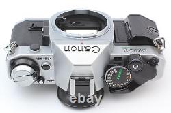 N MINT Canon AE-1 Program Silver 35mm film Camera NEW FD 50mm f/1.4 Lens JAPAN