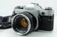 N MINT Canon AE-1 silver 35mm Film Camera FD 50mm f/1.8 Lens From JAPAN 1606