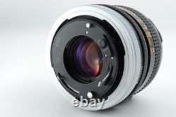 N MINT Canon AE-1 silver 35mm Film Camera FD 50mm f/1.8 Lens From JAPAN 1606