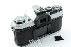 N MINT Canon AE-1 silver 35mm Film Camera FD 50mm f/1.8 Lens From JAPAN 1606