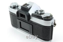 N MINT Canon AE-1 silver 35mm Film Camera FD 50mm f/1.8 Lens From JAPAN 1606