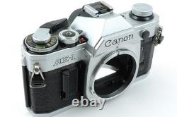 N MINT Canon AE-1 silver 35mm Film Camera FD 50mm f/1.8 Lens From JAPAN 1606