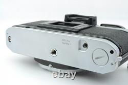 N MINT Canon AE-1 silver 35mm Film Camera FD 50mm f/1.8 Lens From JAPAN 1606