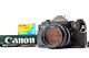 N MINT Canon A-1 35mm film camera Black body FD 50mm f1.4 ssc lens From JAPAN