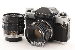 N MINT? Canon Canonflex R2000 35mm SLR Film Camera with 50mm 35mm 2 lens Japan