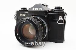 N MINT Canon EF SLR 35mm Film Camera FD 50mm F1.4 S. S. C. SSC Lens JAPAN
