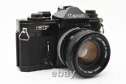 N MINT Canon EF SLR 35mm Film Camera FD 50mm F1.4 S. S. C. SSC Lens JAPAN