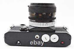 N MINT Canon EF SLR 35mm Film Camera FD 50mm F1.4 S. S. C. SSC Lens JAPAN