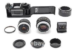 N MINT+++? Canon F-1 F1 35mm SLR Film Camera FD 55mm f1.2 Lens+28mm f2.8 Lens JP