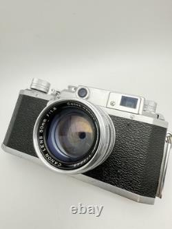 N MINT- Canon IV Sb 4Sb Rangefinder 35mm Film Camera 50mm F1.8 Lens JAPAN #J48