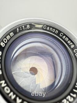 N MINT- Canon IV Sb 4Sb Rangefinder 35mm Film Camera 50mm F1.8 Lens JAPAN #J48