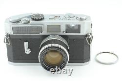 N MINT Canon Model 7 Rangefinder 35mm Film Camera + 50mm F1.8 L39 lens JAPAN