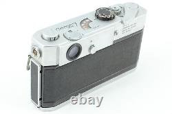 N MINT Canon Model 7 Rangefinder 35mm Film Camera + 50mm F1.8 L39 lens JAPAN