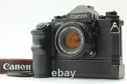 N-MINT Canon NEW F-1 SLR Film Camera +FD 50mm f/1.8 Lens +AE POWER WINDER FN