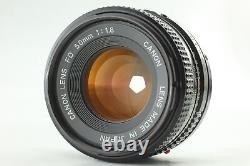 N-MINT Canon NEW F-1 SLR Film Camera +FD 50mm f/1.8 Lens +AE POWER WINDER FN