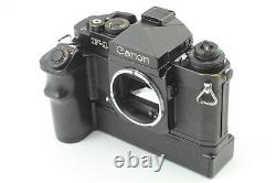 N-MINT Canon NEW F-1 SLR Film Camera +FD 50mm f/1.8 Lens +AE POWER WINDER FN