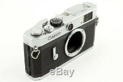 N. MINT Canon P Rangefinder 35mm Film Camera 50mm f1.8 L39 Lens From JAPAN 1295