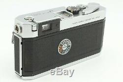 N MINT Canon P Rangefinder 35mm Film Camera with 50mm f/1.8 Lens from JAPAN #203