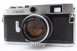 N MINT Canon P Rangefinder 50mm f/1.8 Lens 35mm Film Camera LTM L39 From JAPAN
