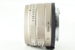 N MINT Contax G2 Rangefinder 35mm Film Camera 45mm f2 Lens TLA200 Flash JAPAN