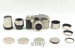 N MINT+++? Contax G2 Rangefinder Camera + 45mm + 28mm + 90mm 3Lens from JAPAN