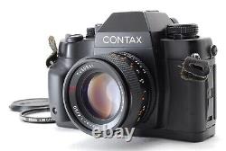 N MINT Contax RX 35mm Film Camera body Zeiss planar 50mm f/1.4 MMJ Lens Japan