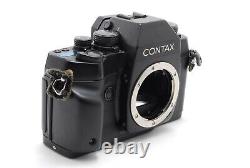 N MINT Contax RX 35mm Film Camera body Zeiss planar 50mm f/1.4 MMJ Lens Japan