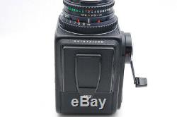 N. MINT Hasselblad 500 CM C/M Black body + C 80mm f/2.8 Lens A12 from JAPAN k
