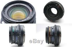 N. MINT Hasselblad 500 CM C/M Black body + C 80mm f/2.8 Lens A12 from JAPAN k