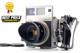 N MINT /Hood Mamiya Universal Press Film Camera 100mm f3.5 Lens 6x9 From JAPAN