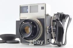 N MINT /Hood Mamiya Universal Press Film Camera 100mm f3.5 Lens 6x9 From JAPAN
