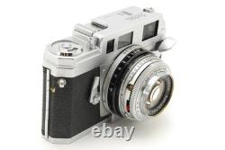 N MINT+++? KONICA IIIA Rangefinder 35mm Film Camera Hexanon 48mm f/2 Lens