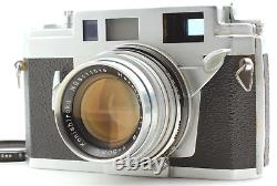 N MINT KONICA IIIA Rangefinder 35mm Film Camera Hexanon 50mm f/1.8 Lens JAPAN