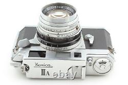 N MINT KONICA IIIA Rangefinder 35mm Film Camera Hexanon 50mm f/1.8 Lens JAPAN