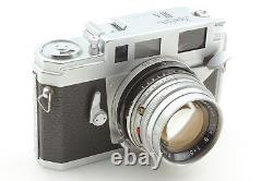 N MINT KONICA IIIA Rangefinder 35mm Film Camera Hexanon 50mm f/1.8 Lens JAPAN