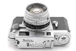 N MINT? Konica IIIA III A Rangefinder Camera 50mm f/1.8 Lens From JAPAN