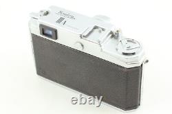 N MINT Konica IIIA III A Rangefinder Film Camera Hexanon 50mm f1.8 Lens JAPAN