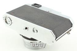 N MINT Konica IIIA III A Rangefinder Film Camera Hexanon 50mm f1.8 Lens JAPAN