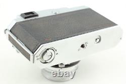 N MINT Konica IIIA III A Rangefinder Film Camera Hexanon 50mm f1.8 Lens JAPAN