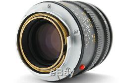 N MINT Leica Summilux M 50mm F/1.4 E46 Camera Lens Black From JAPAN