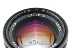 N MINT Leica Summilux M 50mm F/1.4 E46 Camera Lens Black From JAPAN