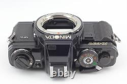 N MINT MINOLTA X-700 Black 35mm SLR Film Camera Body MD 50mm f1.4 Lens F JAPAN