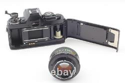 N MINT MINOLTA X-700 Black 35mm SLR Film Camera Body MD 50mm f1.4 Lens F JAPAN