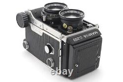 N MINT+++? Mamiya C220 Pro TLR Film Camera 80mm f/2.8 Blue Dot Lens From JAPAN